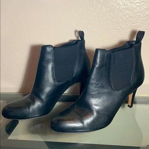 Clarks Carlita Quinn Black Leather Bootie